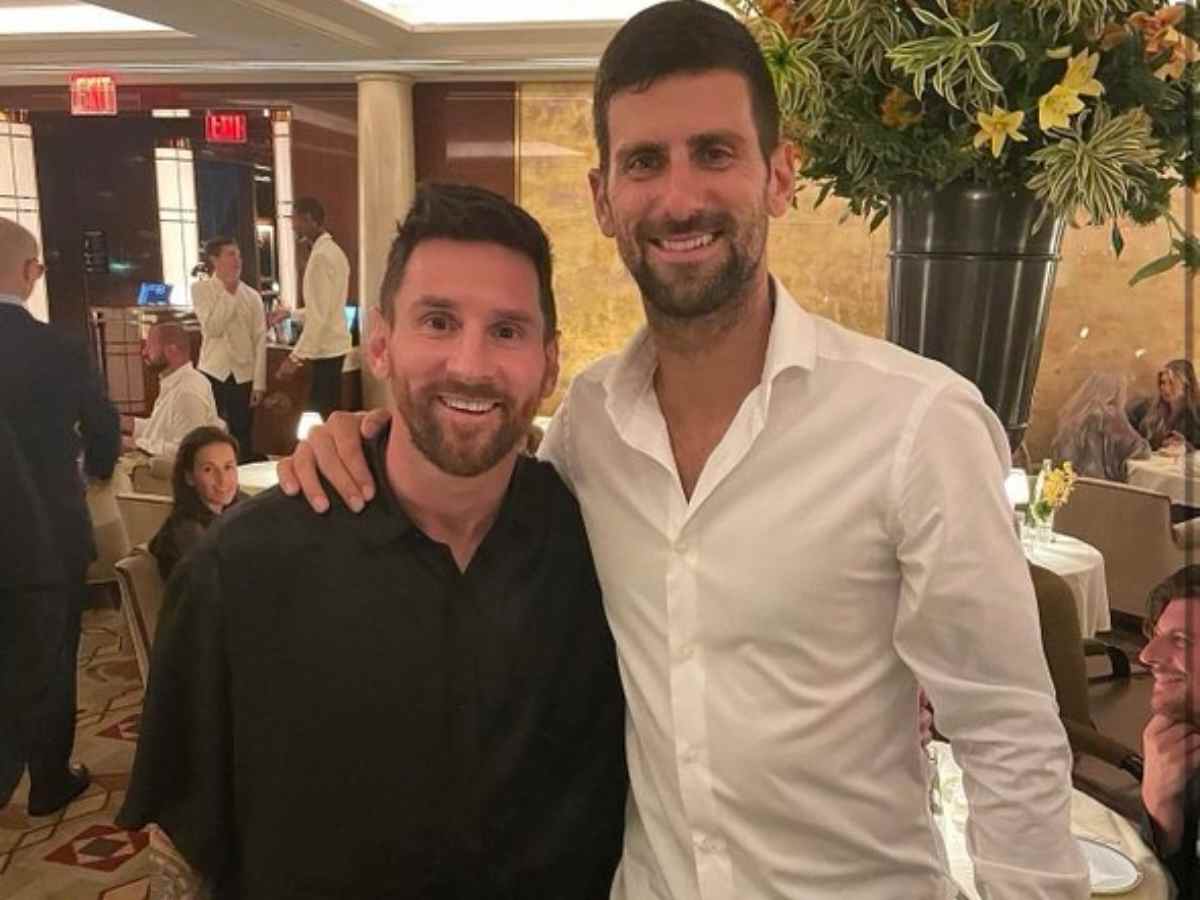 Novak Djokovic seeking another meeting with ‘phenomenon’ Lionel Messi as Nole reminisces on their New York meeting