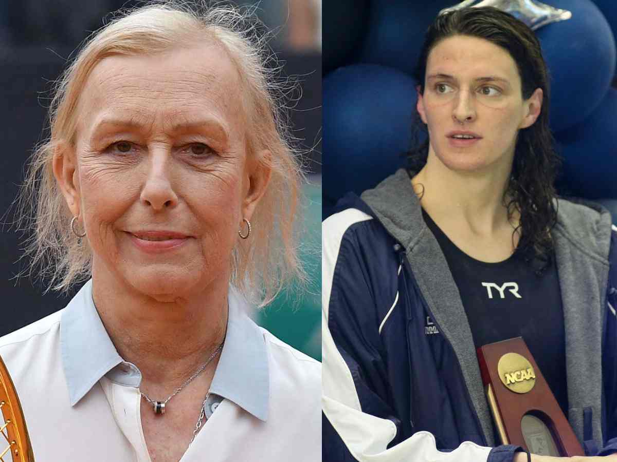 Martina Navratilova takes a fresh new dig at controversial swimmer Lia Thomas as the tennis icon continues to oppose the inclusion of trans athletes in women’s sports