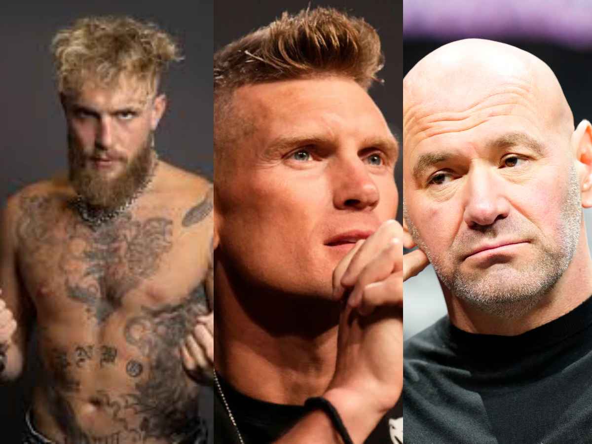 “Focus on taking care of Wonderboy” – Jake Paul harshly reminds Dana White about snubbing pay from fighting veteran after UFC boss hails Nate Diaz 