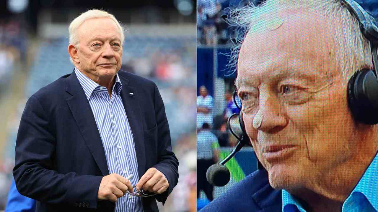 “Skin cancer?” – NFL fans express concern over Cowboys owner Jerry Jones’ health after he was spotted with bandaids on his face