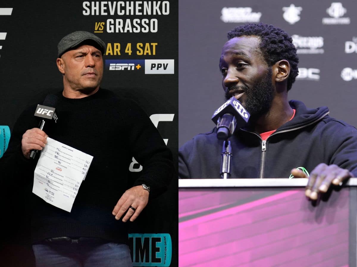 “$5000 to show up, $5000 to win,” Joe Rogan put in an uncomfortable spot as boxing superstar Terence Crawford gives harsh truth about UFC 