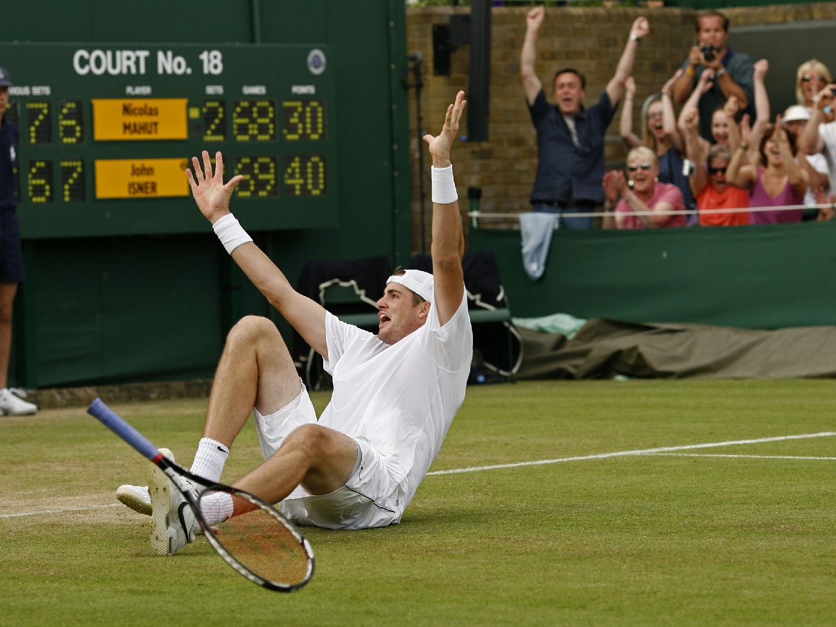 John Isner 2010 Wimbledon