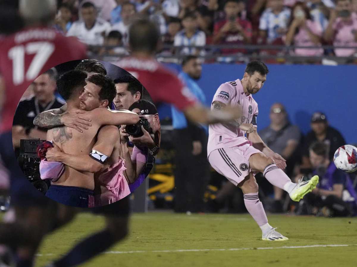 Lionel Messi swaps jersey with promising Argentine youngster after scoring stunning equalizer for Inter Miami against FC Dallas