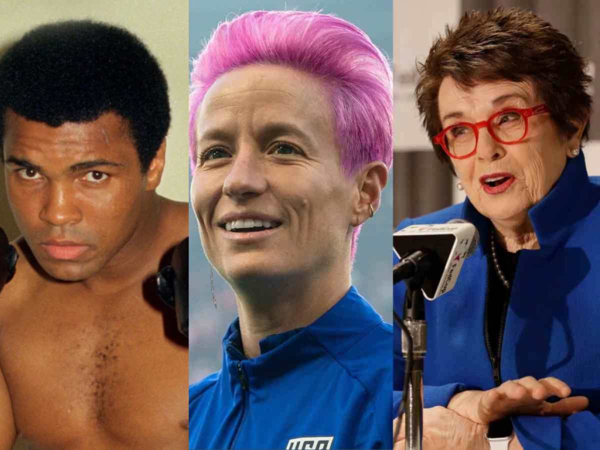 Serena Williams’ former coach compares Megan Rapinoe to Billie Jean King and Muhammad Ali following USA’s defeat at the women’s FIFA World Cup