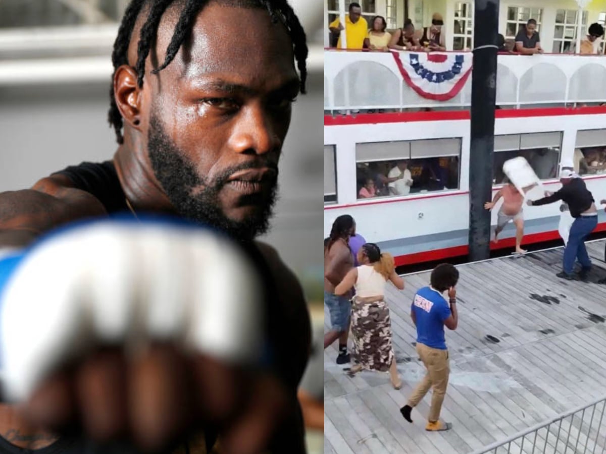 “Y’all better be glad” – Alabama’s knockout artist Deontay Wilder chimes in on VIRAL video of white family getting beaten up locals