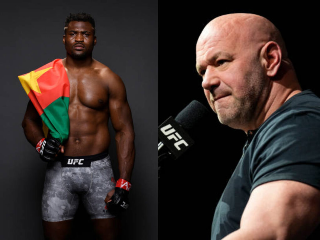 Francis Ngannou Dana White