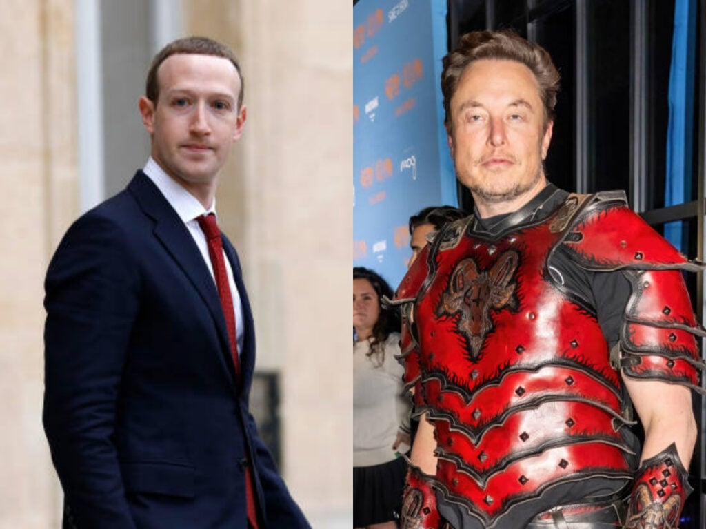 Elon Musk Mark Zuckerberg