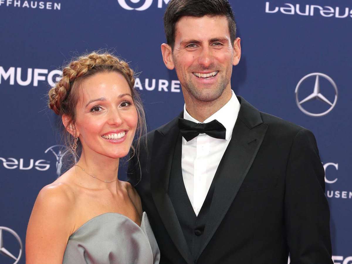 Novak and Jelena Djokovic