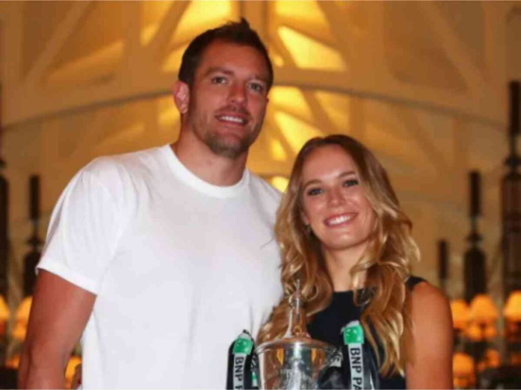 David Lee and Caroline Wozniacki 