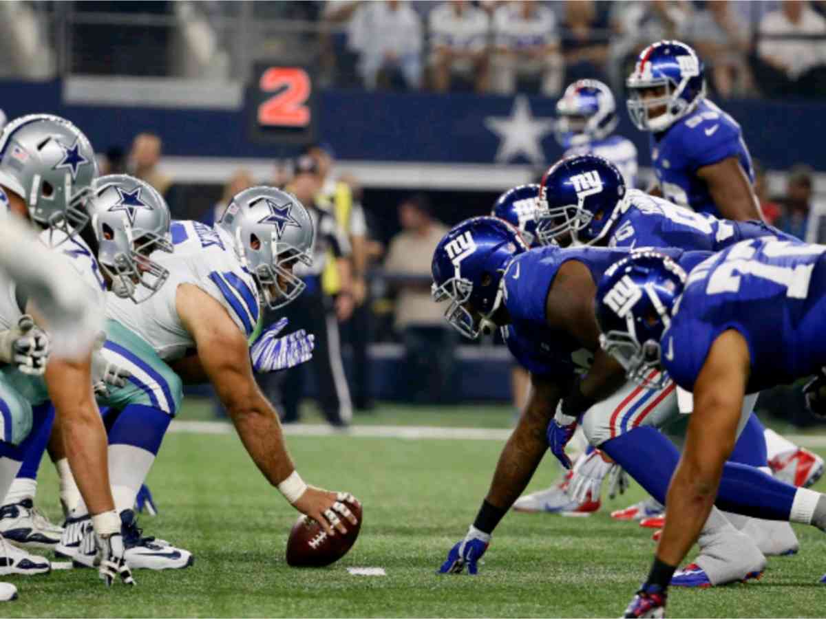 Dallas cowboys vs new york giants 