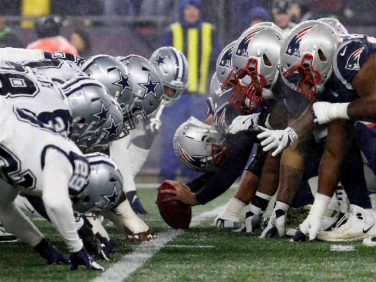 The Cowboys and The Patriots of the NFL