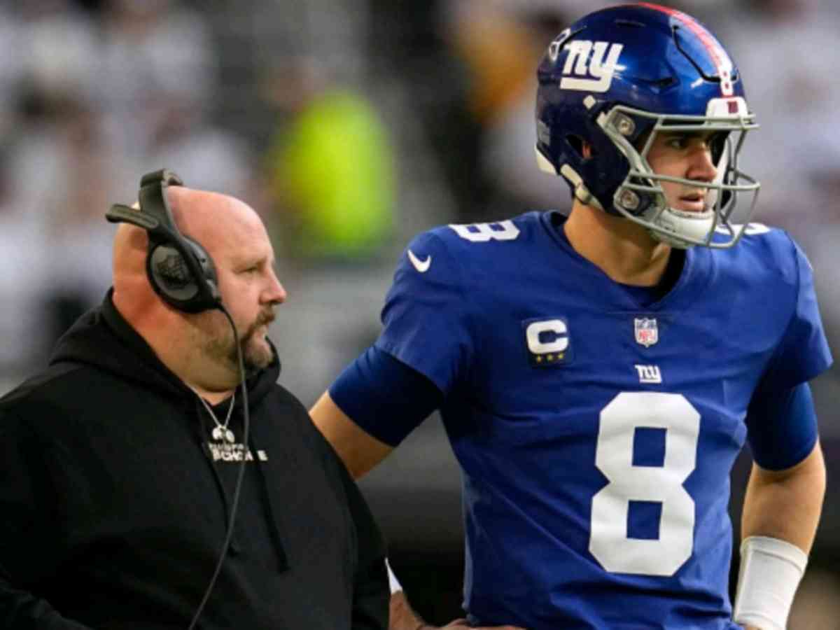 New York Giants head coach Brian Daboll and QB Daniel Jones 