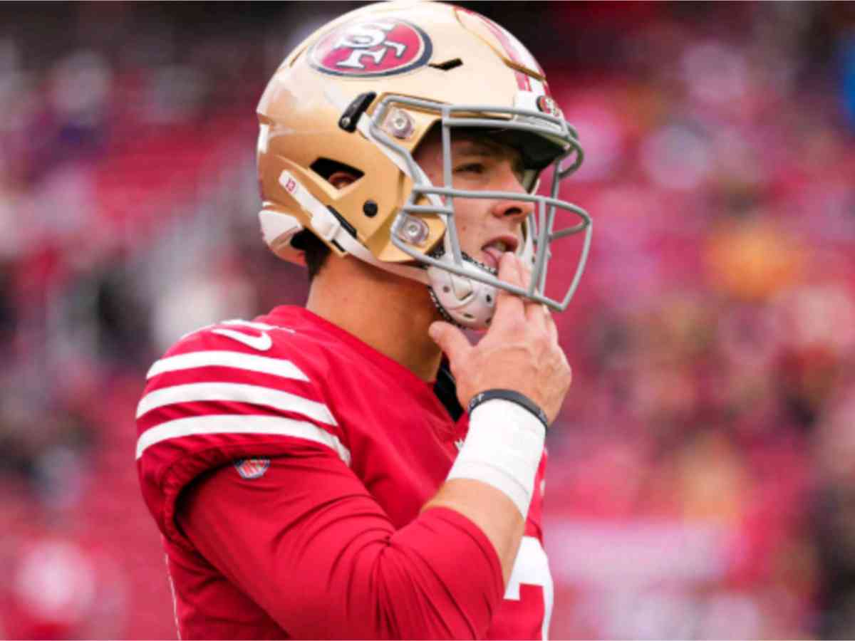 San Francisco 49ers Quarterback Brock Purdy 