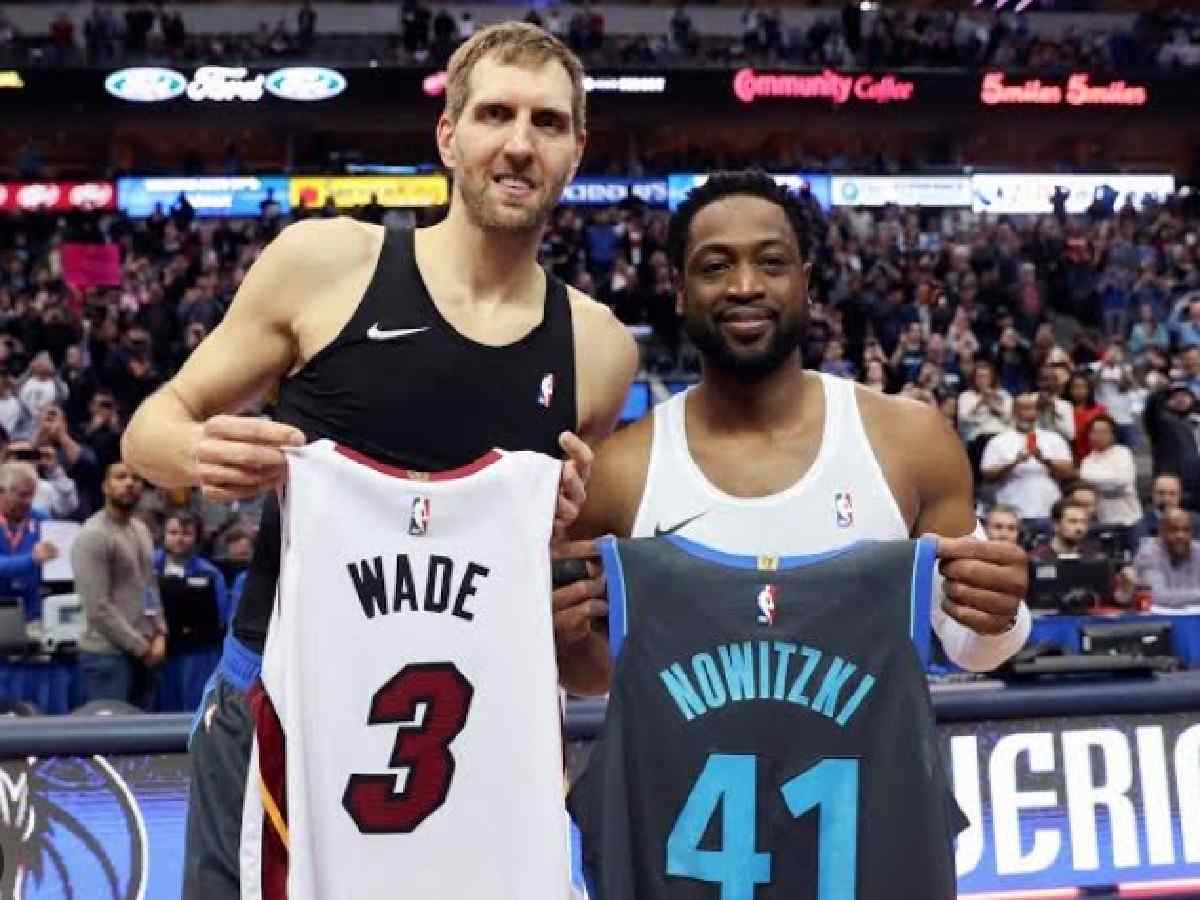 NBA rivals Dwyane Wade and Dirk Nowitzki finally BURY BEEF after 12 years