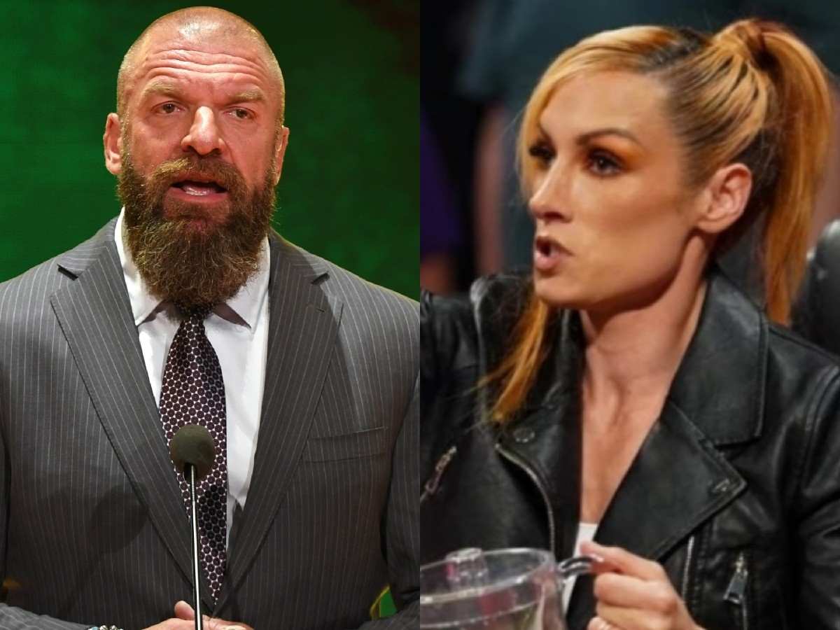 WATCH: Becky Lynch savagely mocks Triple H on WWE Raw while having a lemonade party at ringside