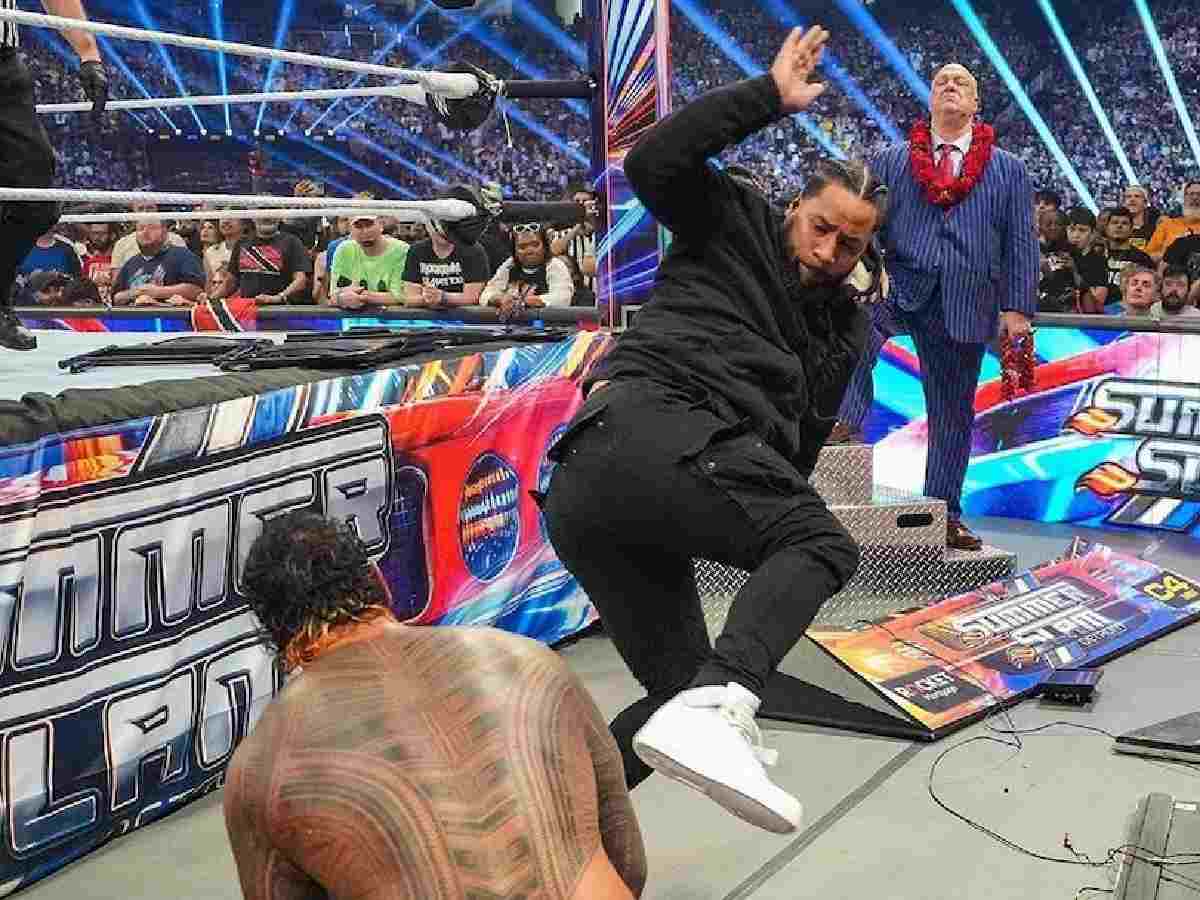 Massive update on WWE making WrestleMania 40 plans for Jey and Jimmy Uso following the latter’s unprecedented betrayal at SummerSlam