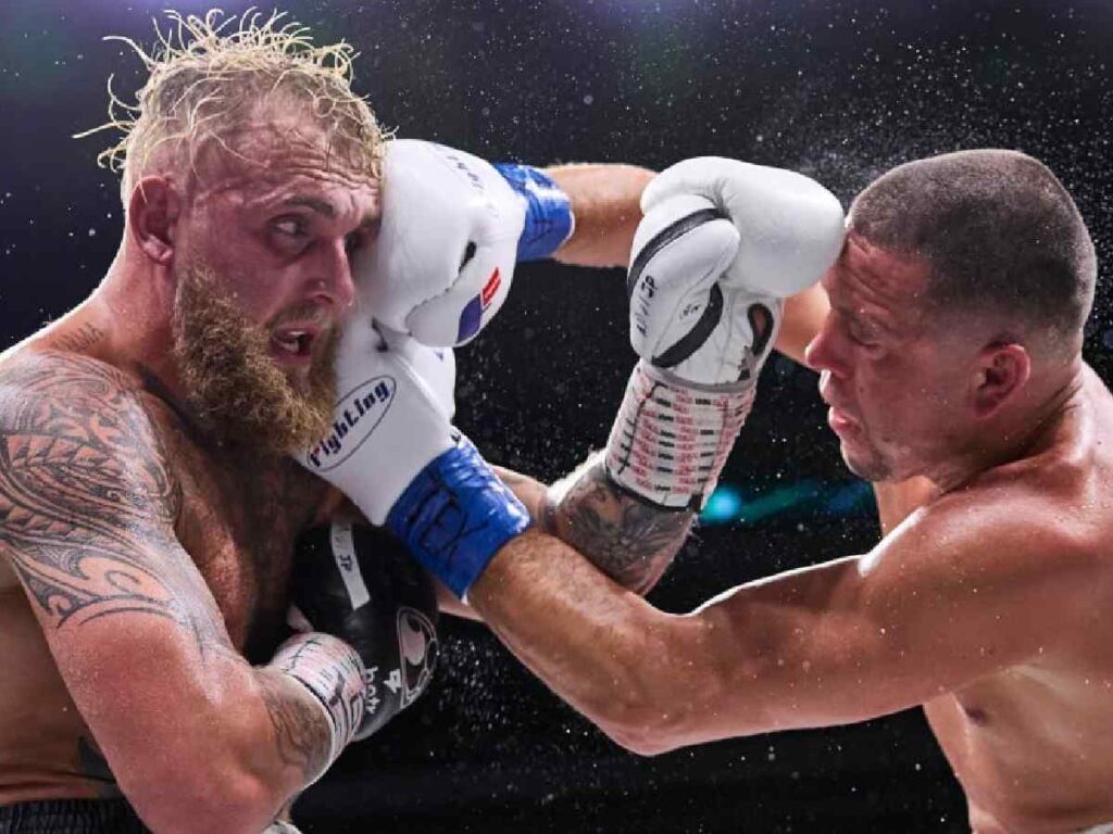 Jake Paul v Nate Diaz 