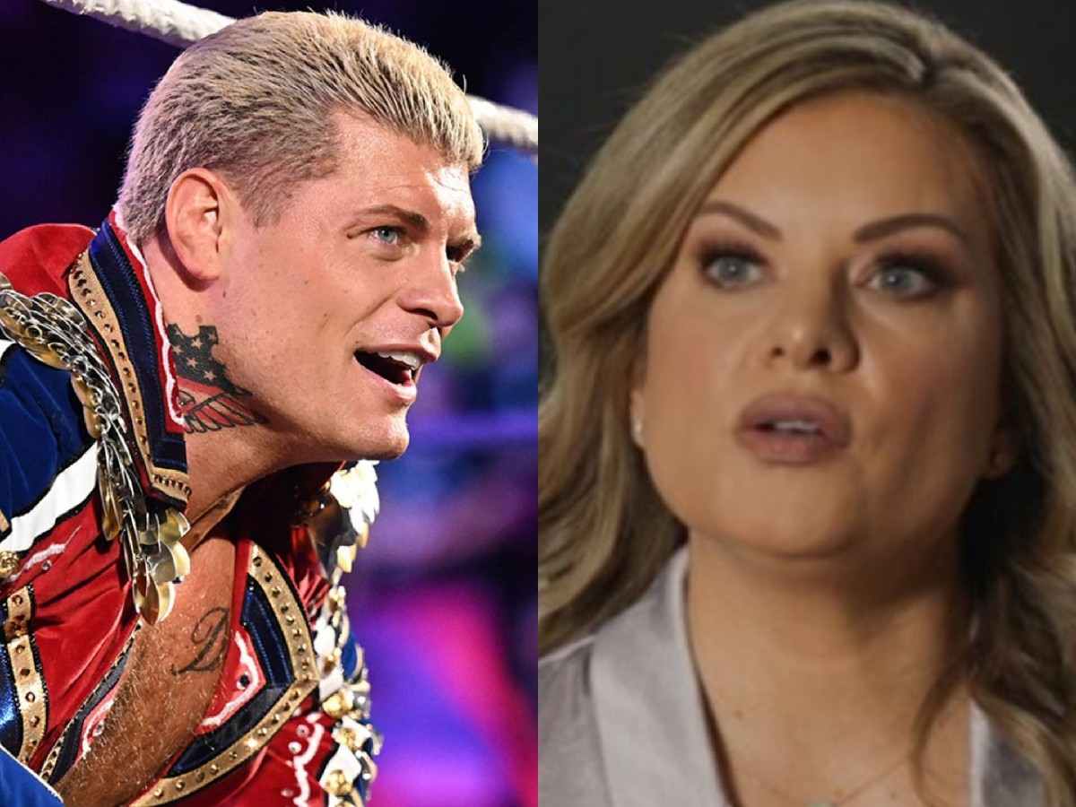 Cody Rhodes’ sister, Teil, shares an interesting tidbit regarding how her brother got his infamous “American Nightmare” neck tattoo