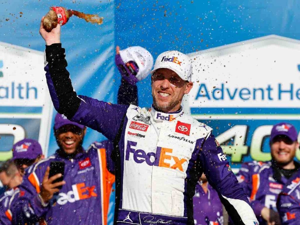 Denny Hamlin (Credits: USA Today) 