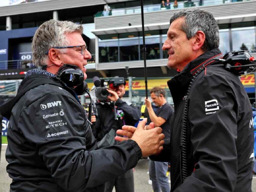 Otmar Szafnauer and Gunther Steiner (image via BVM Sports)