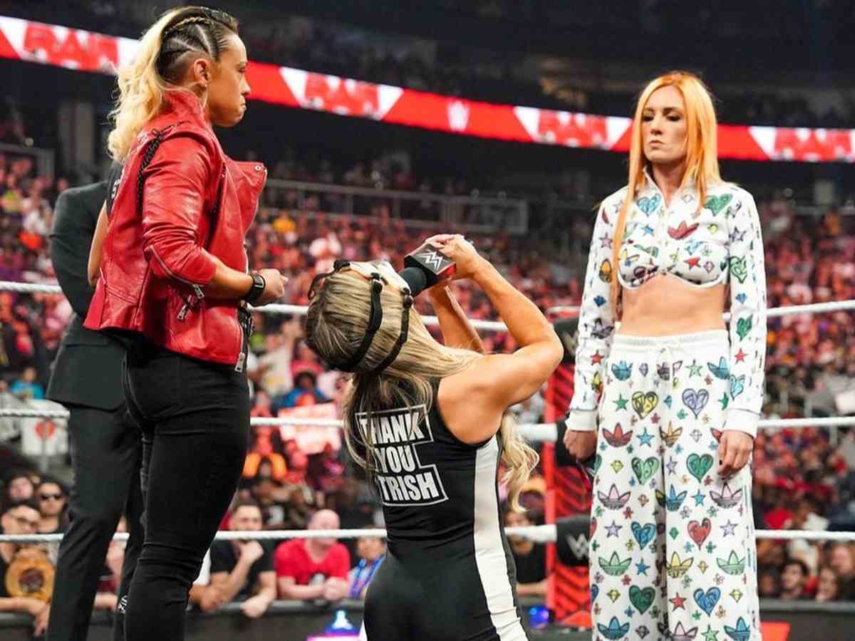 Becky Lynch issues an ultimatum and vows to end 4 months of bulls**t with Trish Stratus ahead of her grudge match on Raw