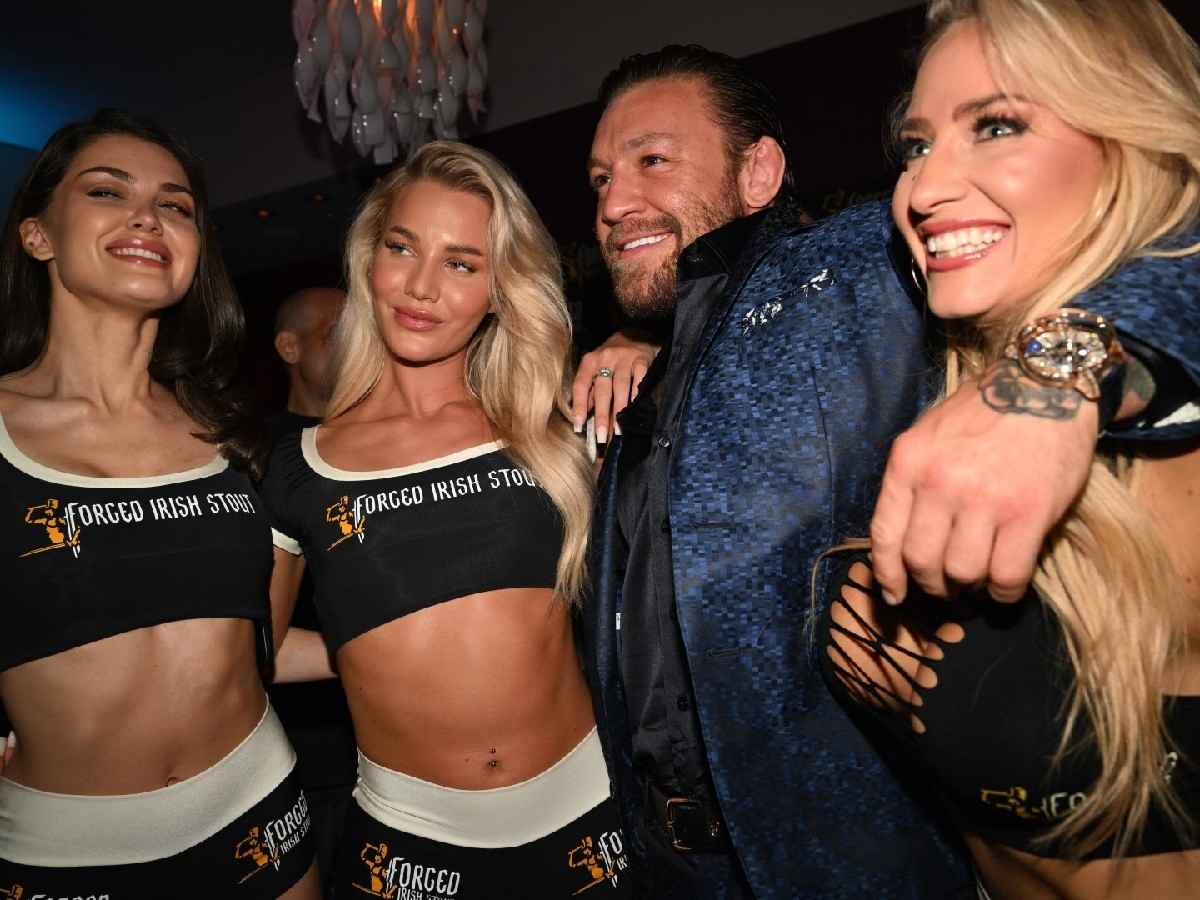 “Security team were doing their best,” Father-of-three Conor McGregor alleged to have taken three ring girls back to hotel room after Anthony Joshua boxing match