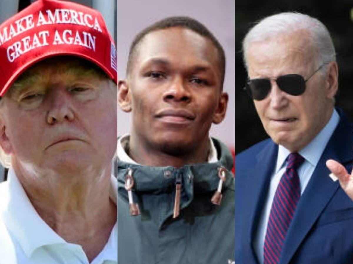 “Made in China” – Israel Adesanya fully embraces ‘Chinaman’ accusations with hilarious Joe Biden and Donald Trump videos