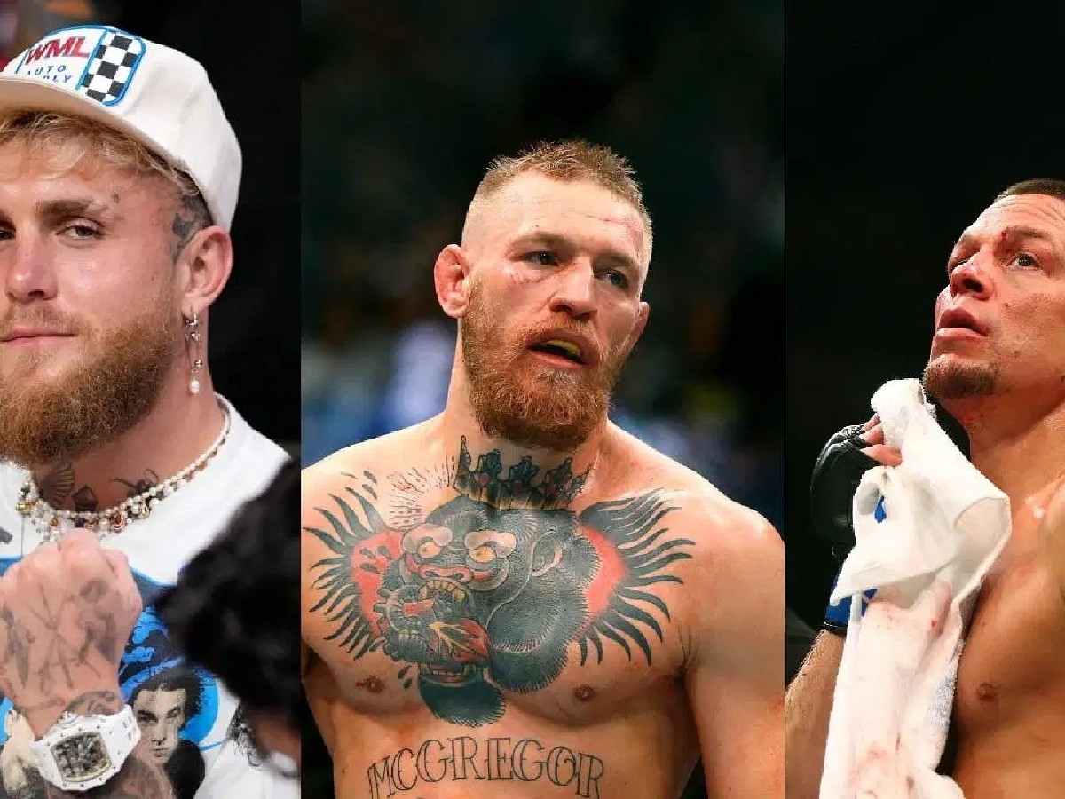 Conor McGregor, Nate Diaz and Jake Paul