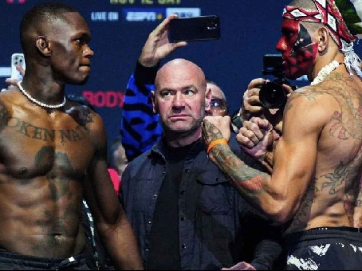 “They’ll get f**ked up by him,” Israel Adesanya says ‘kiss my feet’ to rivals for shooing off Alex Pereira from middleweight division