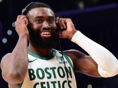 Jaylen Brown (Adam Pantozzi/NBAE via Getty Images)