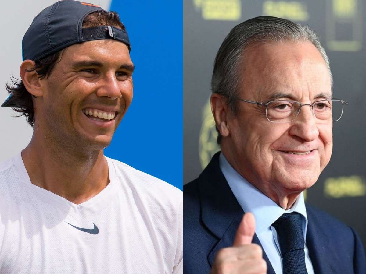 Rafael Nadal (L), Florentino Perez (R) (Source: Wikipedia, Managing Madrid)