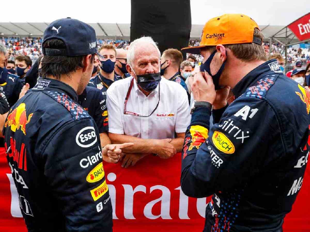 Helmut Marko rubbishes claims of Red Bull favoritism towards ‘golden boy’ Max Verstappen over Sergio Perez