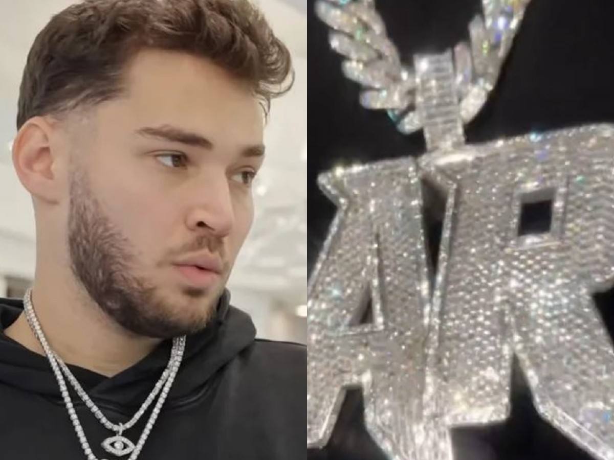 Kick Streamer Adin Ross SHOWS OFF brand-new $1,500,000 worth custom-made chain