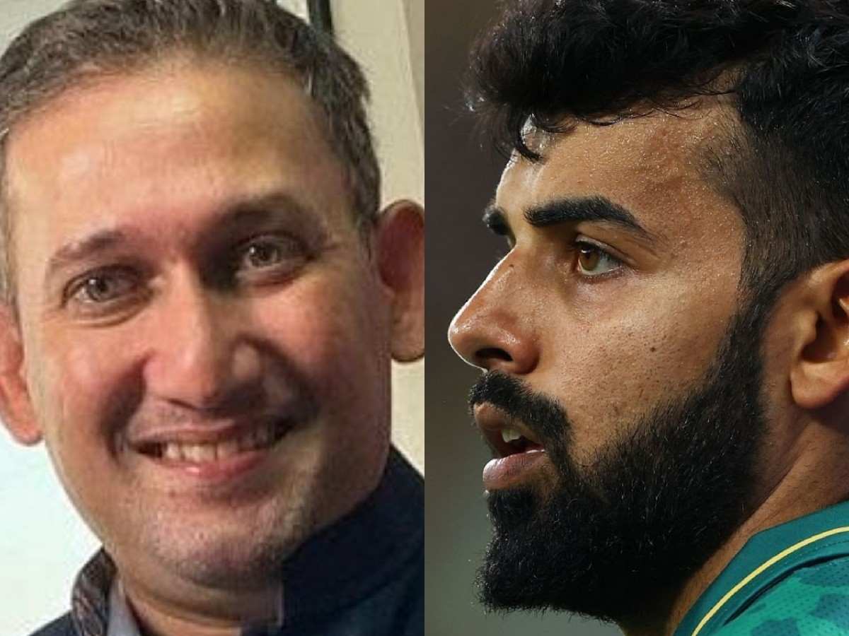 Shadab Khan gives savage reply after becoming victim of FAKE claim of Ajit Agarkar’s “Virat Kohli will handle Pakistani pacers”