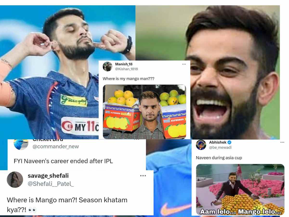 “Where is mango man??”- Netizens DISAPPOINTED as they won’t witness Virat Kohli vs Naveen-ul-Haq in 2023 Asia Cup after Afghan pacer dropped from squad