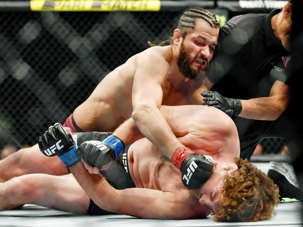 Jorge Masvidal blames himself for ‘brain-dead’ Ben Askren ‘still talking sh**’; calls out rival for boxing match