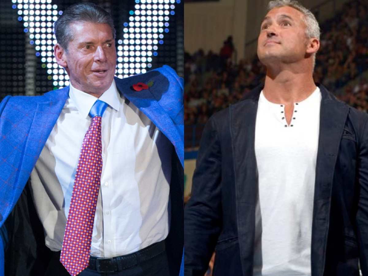 Vince McMahon and Shane McMahon 