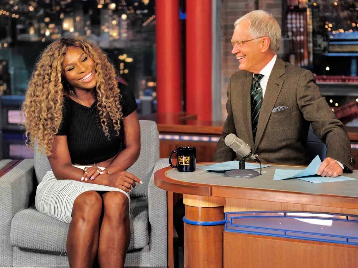 WATCH: Serena Williams’ video of playing tennis with David Letterman in promotion of the US Open 2014 goes viral ahead of the latest edition