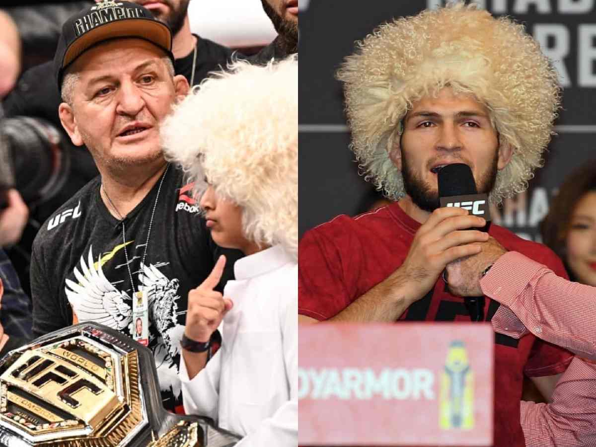 Khabib Nurmagomedov and father