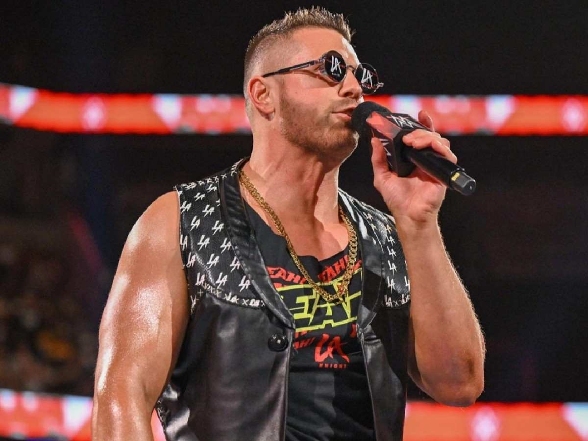 WATCH: The Miz artfully befools the Memphis crowd on Raw by nailing a hilarious impersonation of LA Knight