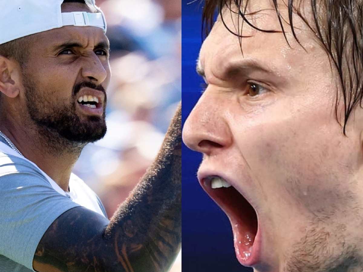 Nick Kyrgios has a strong reaction to Alexander Bublik’s abusive rant against Dominic Thiem at the US Open