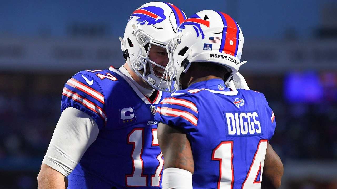 “I love him!” Josh Allen claims he has been ‘closer than ever’ with Stefon Diggs amid huge drama over their relationship at Bills