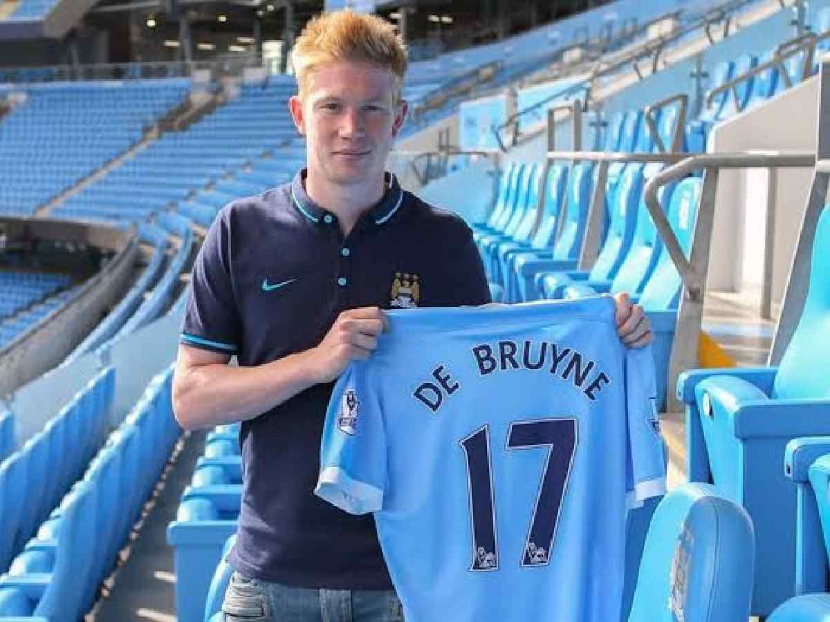 De Bruyne after signing for Man City