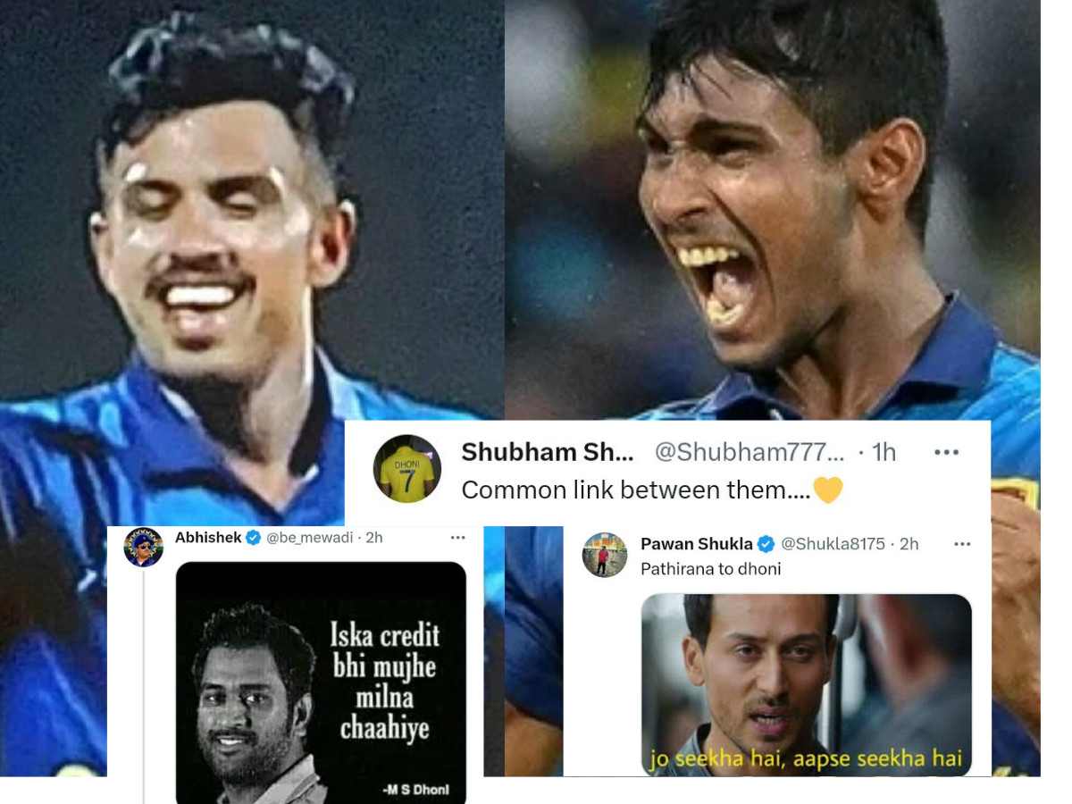 “It’s MSD Karizma”- CSK fans go berserk as Matheesha Pathirana, Maheesh Theekshana wreck havoc, bundle out Bangladesh for mere runs in Asia Cup