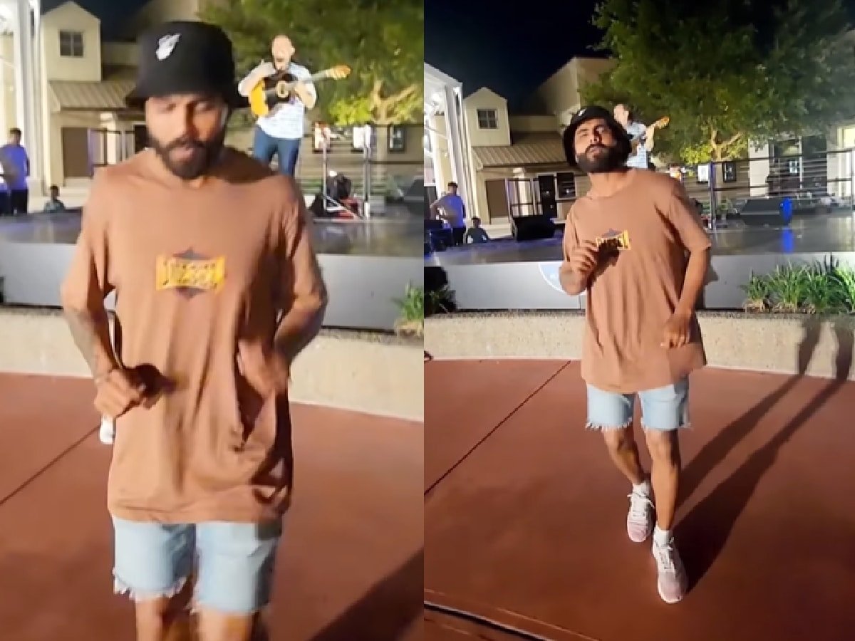 WATCH: India and CSK all-rounder Ravindra Jadeja seen grooving to “Muqabla” during his vacation in the US