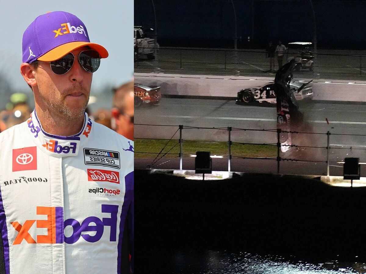 Denny Hamlin asks for a MASSIVE change to Daytona International Speedway after Ryan Preece’s violent crash