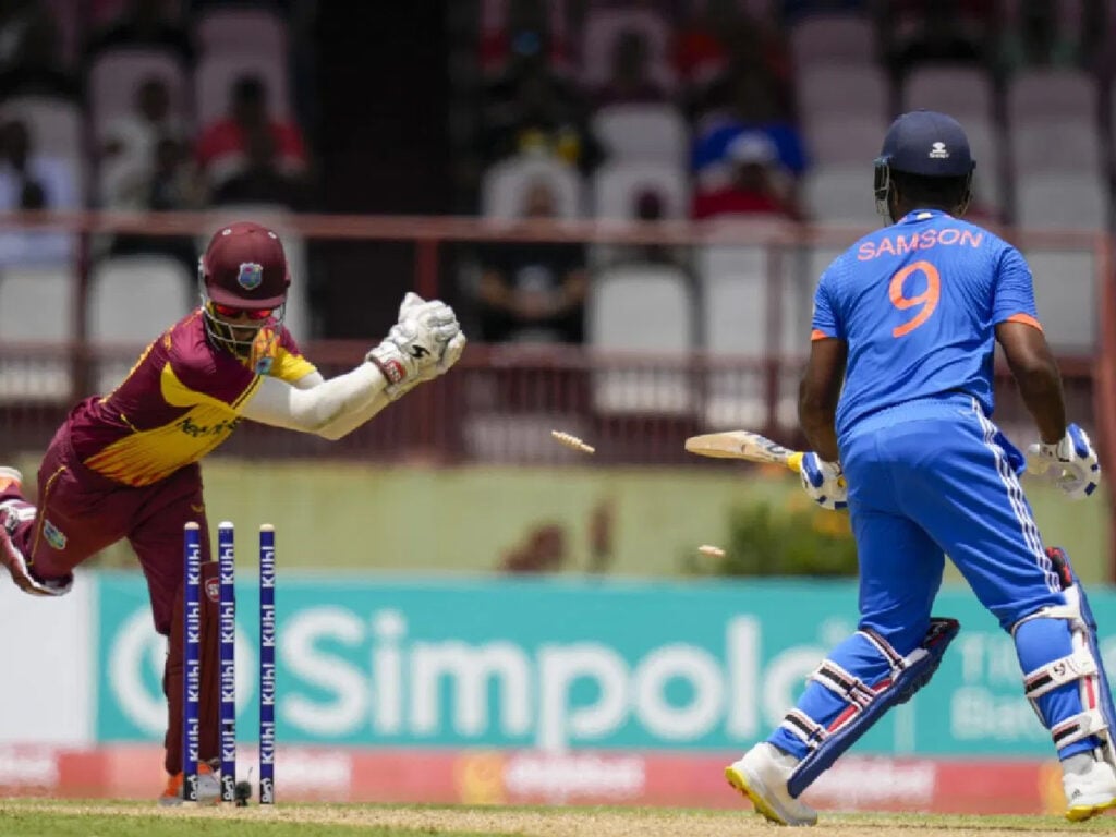 Sanju Samson dismissal