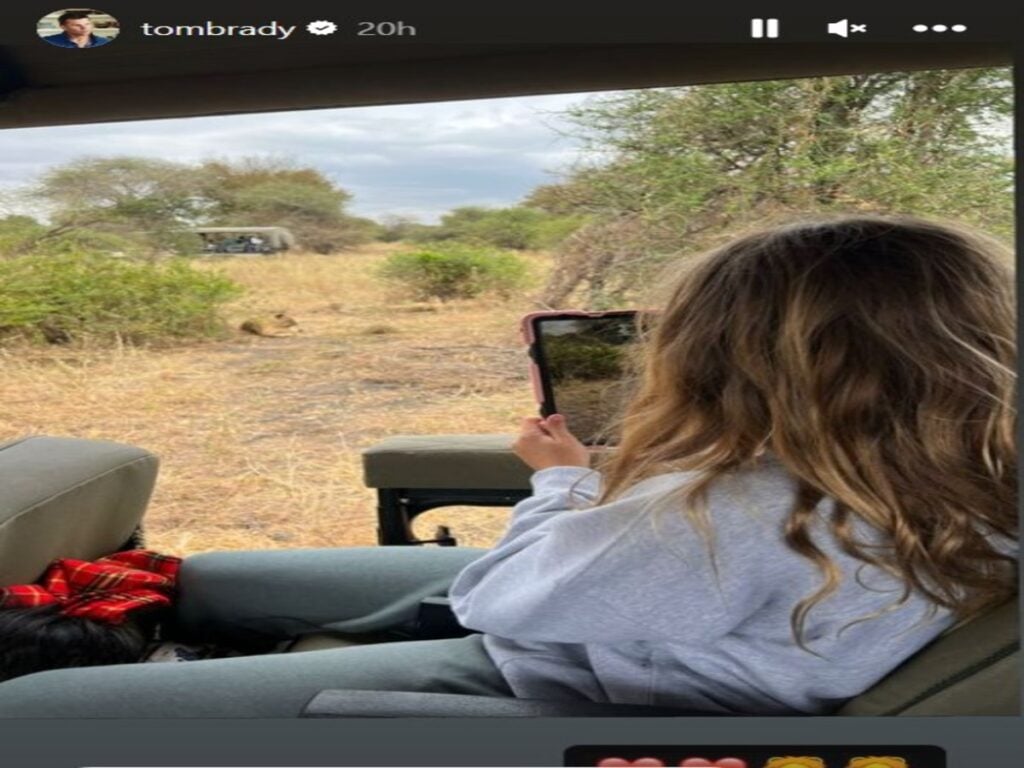 
Tom Brady announces his 'true love' on safari trip with daughter Vivian days after spending the night with Irina Shayk