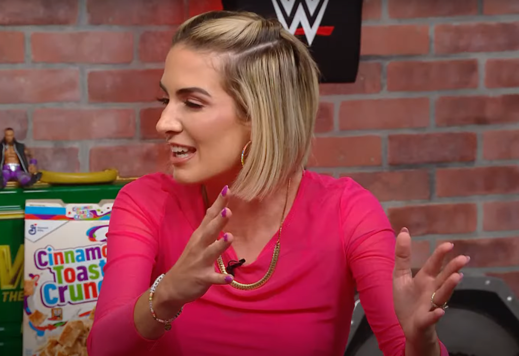 Megan Morant on WWE's The Bump