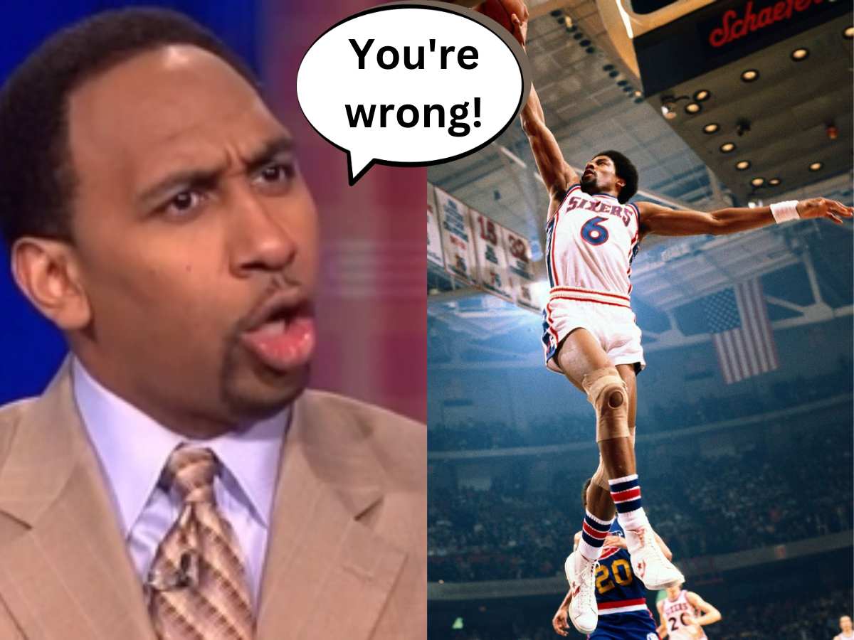 Stephen A. Smith SHUTS DOWN Dr. J for snubbing LeBron James from NBA’s Top 10